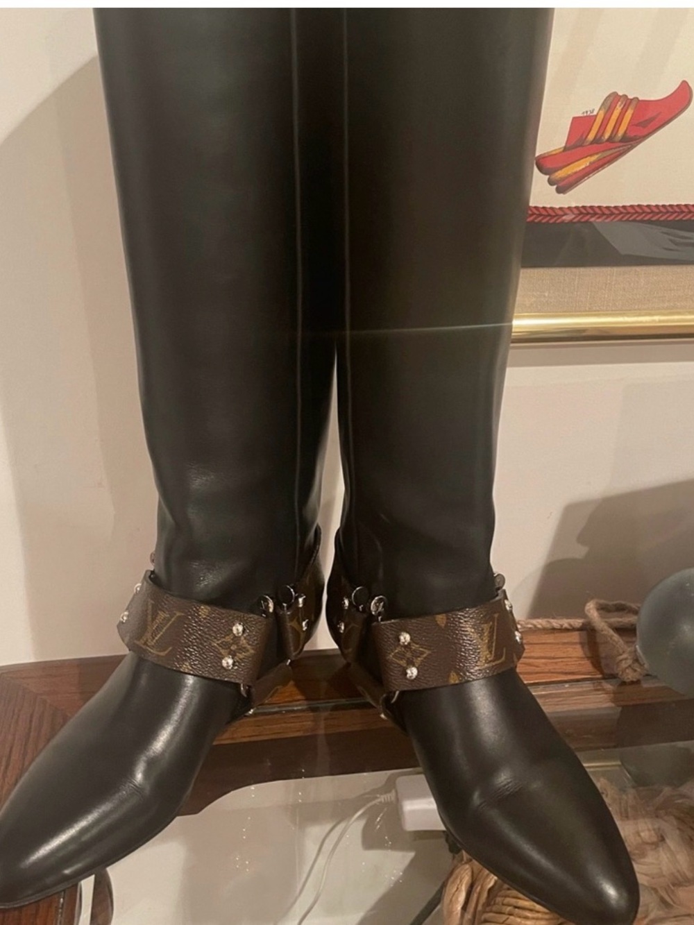 Louis Vuitton Rhapsody Monogram Boots - Picture 3 of 11